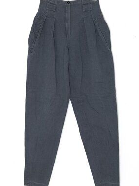 1988–1993, Avant-Garde Twill Tapered Trousers with Oblique Welt Pockets